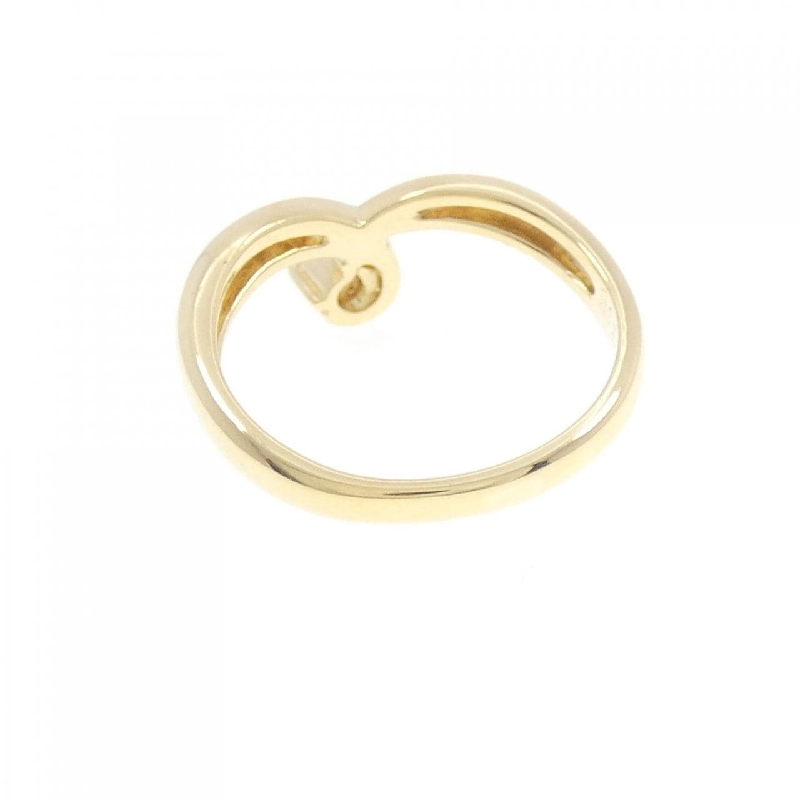 Nhẫn kim cương Solitaire K18YG 0.12CT 672256