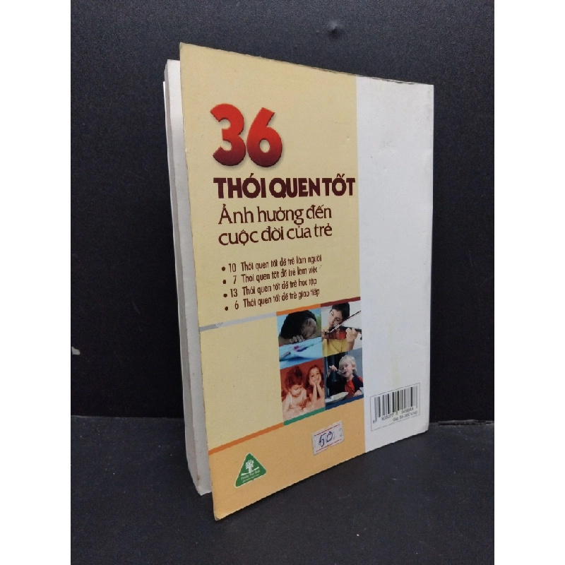 36 Thói quen tốt ảnh hưởng đến cuộc đời của trẻ mới 80% ố vàng 2008 HCM2207 Nhất Ly KỸ NĂNG 190462