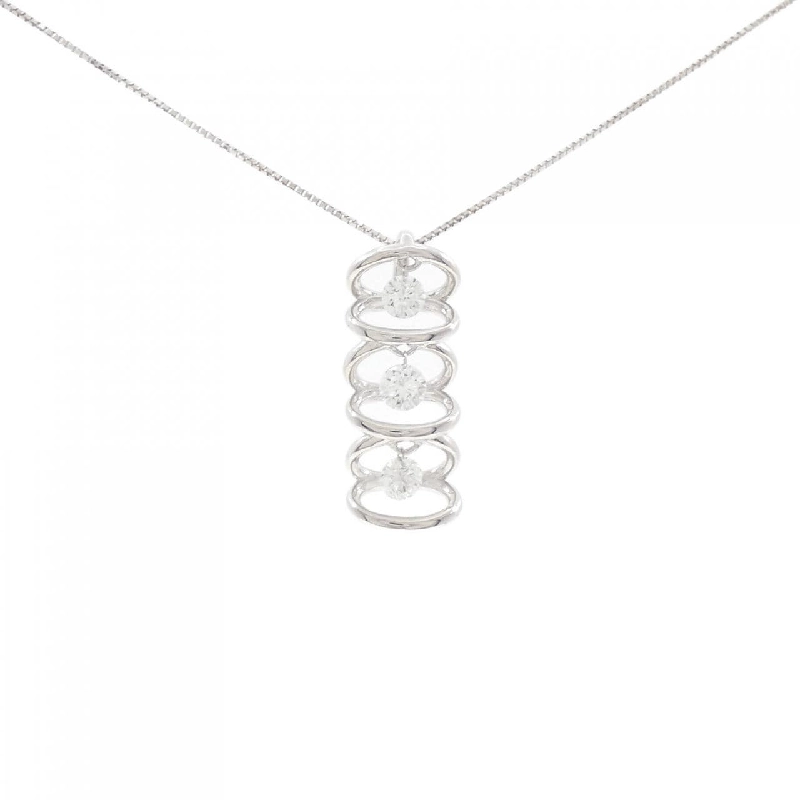 PT900/K18WG Dây chuyền kim cương 0.721CT - Hàng hiệu Chính hãng 862229