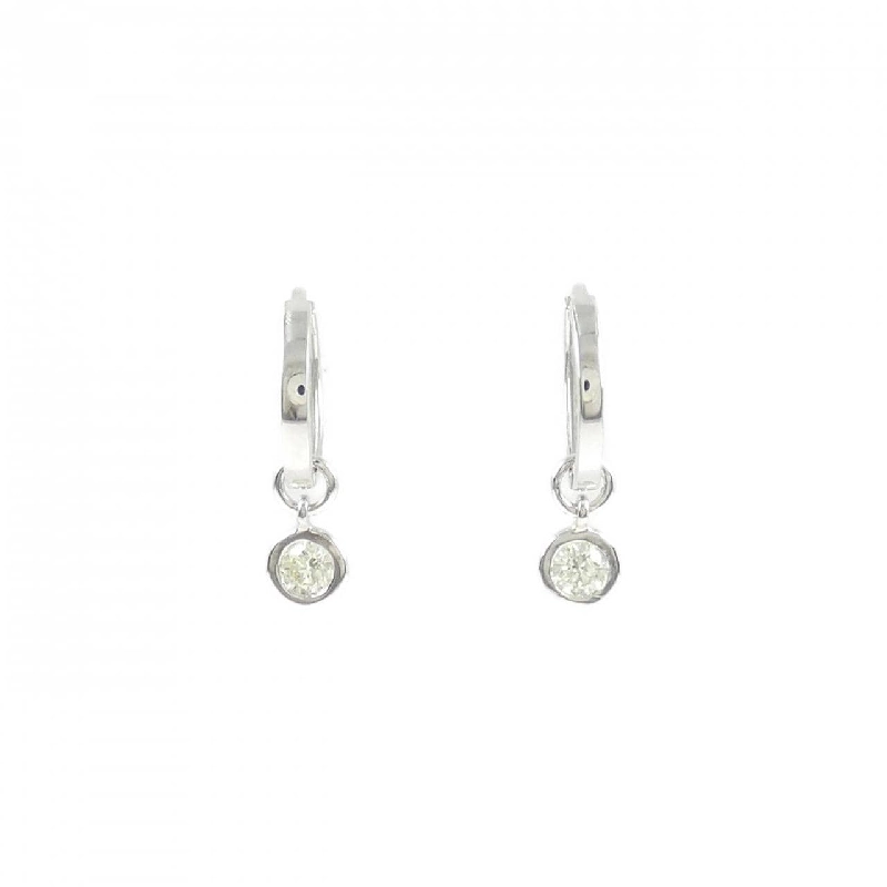 K18WG 2WAY Bông tai kim cương 0.20CT - Hàng hiệu Chính hãng 867860