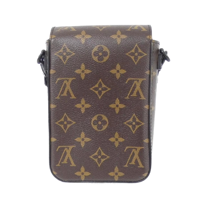 Túi đeo vai Louis Vuitton Monogram Macassar S-Lock Vertical Wearable Wallet M81522 - Hàng hiệu Chính hãng 767363