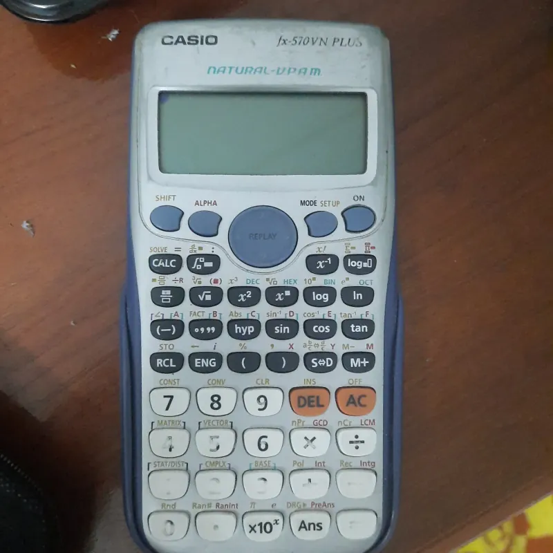 Máy tính bỏ túi casio fx 570 vn plus 755026