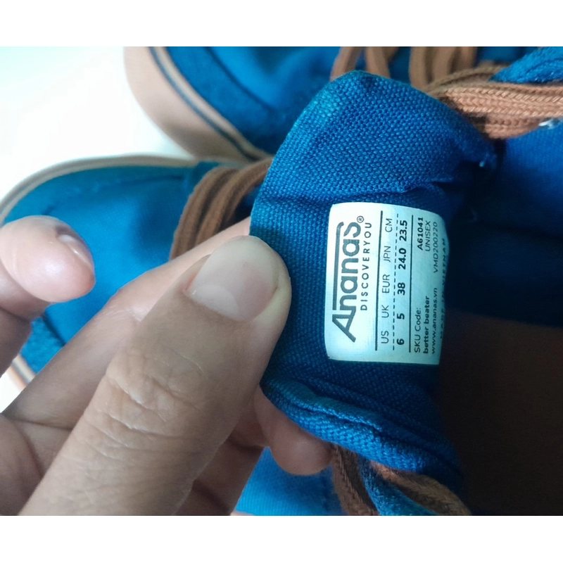 Giày vải Ananas size 38  550473