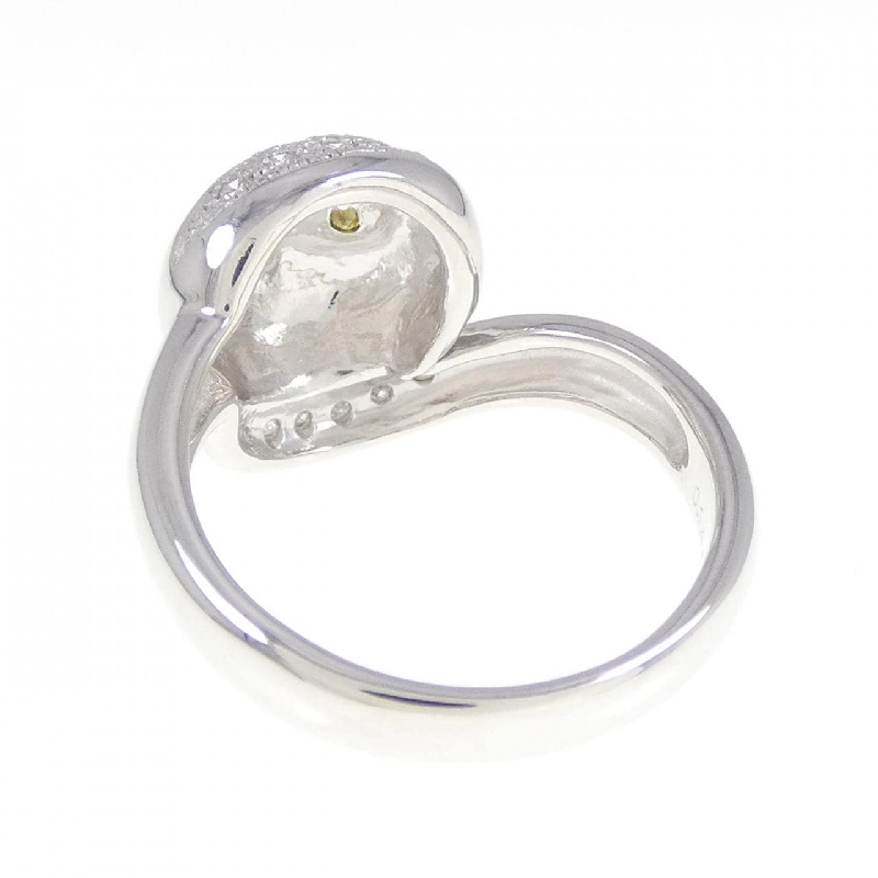 Nhẫn kim cương K18WG hình cú 0.144CT 673098