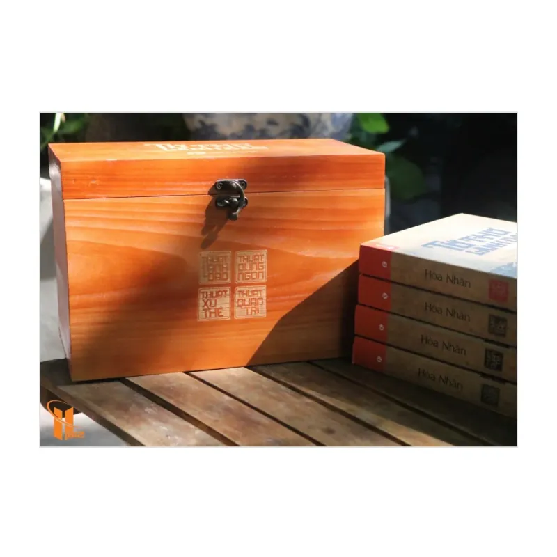 Bộ hộp gỗ Tứ Thư Lãnh Đạo - Hoà Nhân 990185