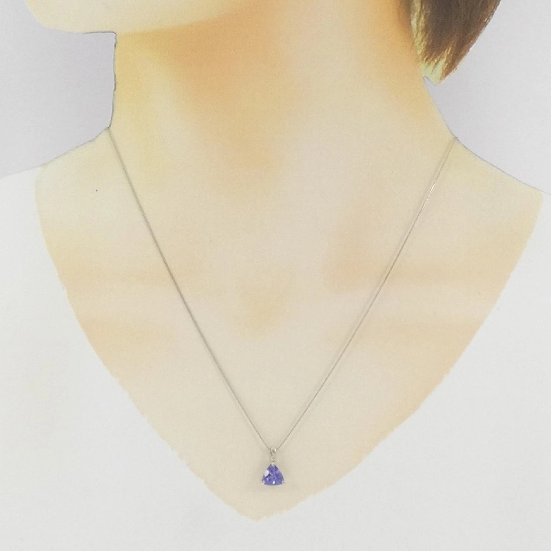 Dây chuyền Tanzanite PT900/PT850 1.00CT - Hàng hiệu Authentic 856281
