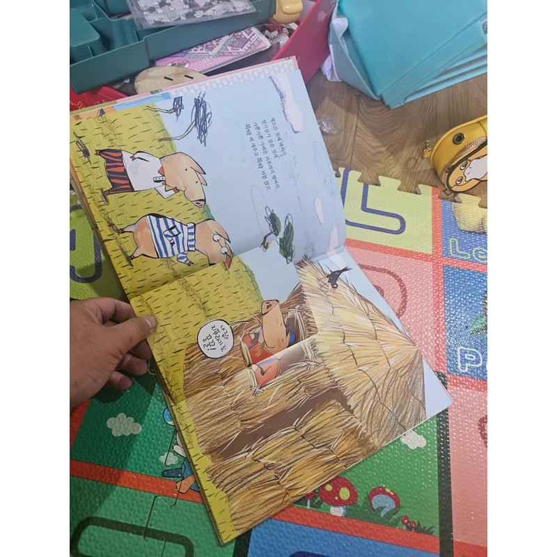 Sách học tiếng Hàn bìa cứng In màu như hình  418810