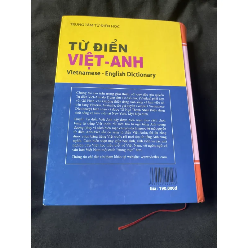 Từ Điển Anh Việt 1025982