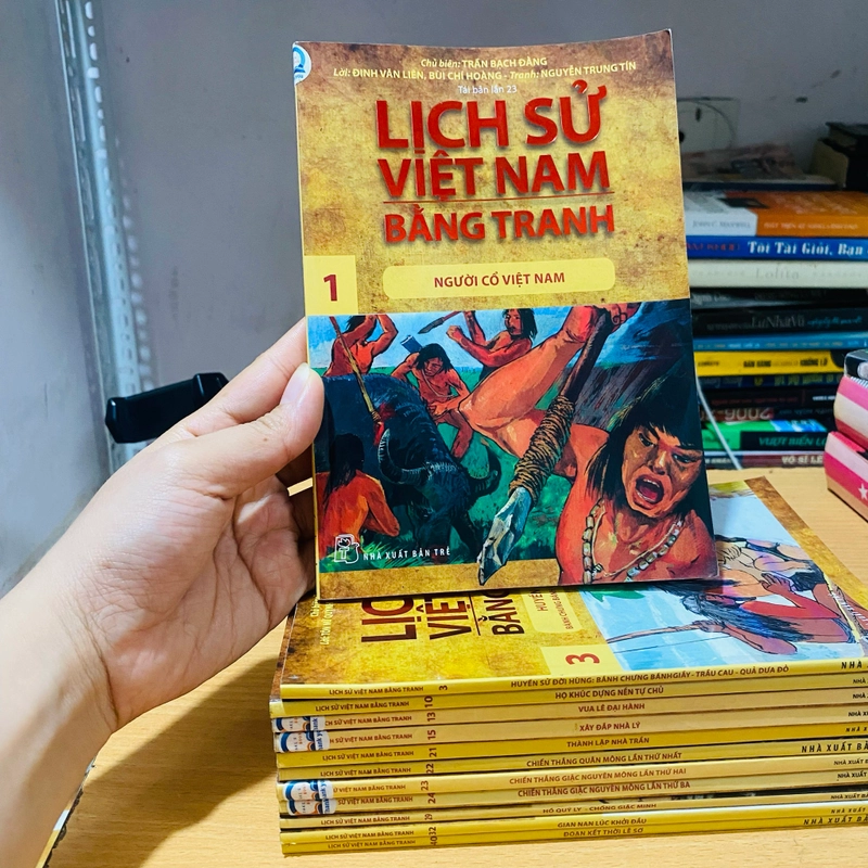 Lịch sử Việt Nam bằng tranh - 12 cuốn không trùng  540145