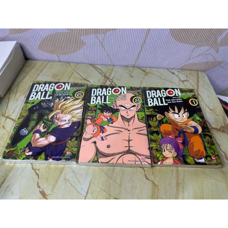 Dragon ball 1,6,8 (2c còn seal ) 1009641