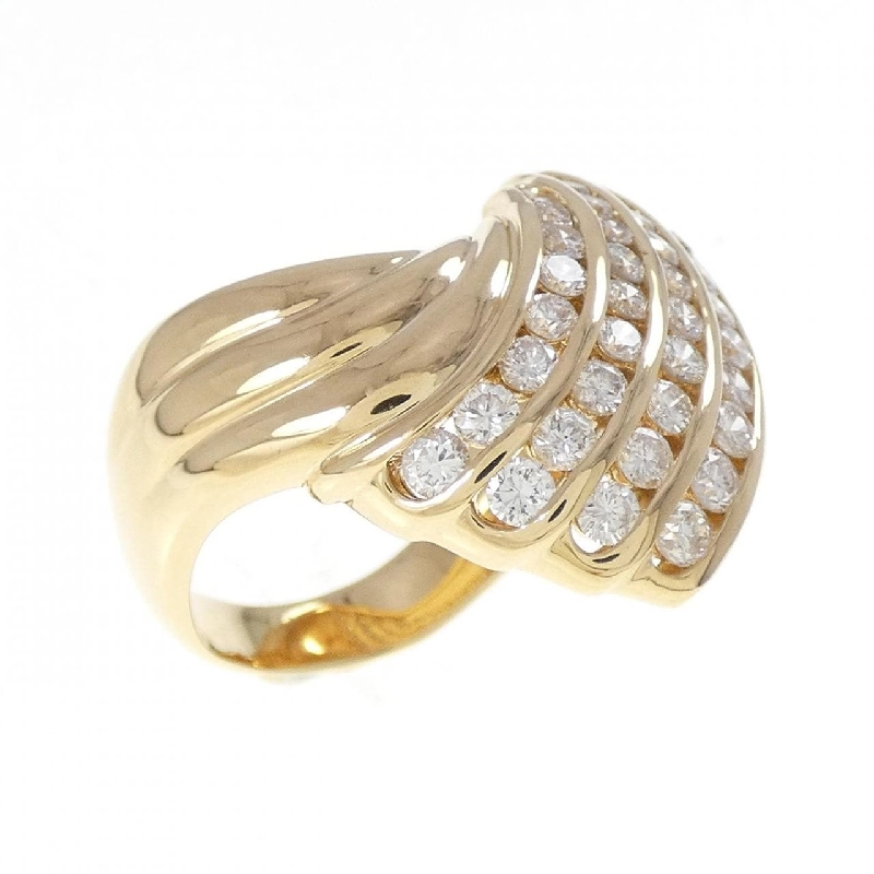 Nhẫn kim cương K18YG 1.34CT - Hàng hiệu Authentic 850148