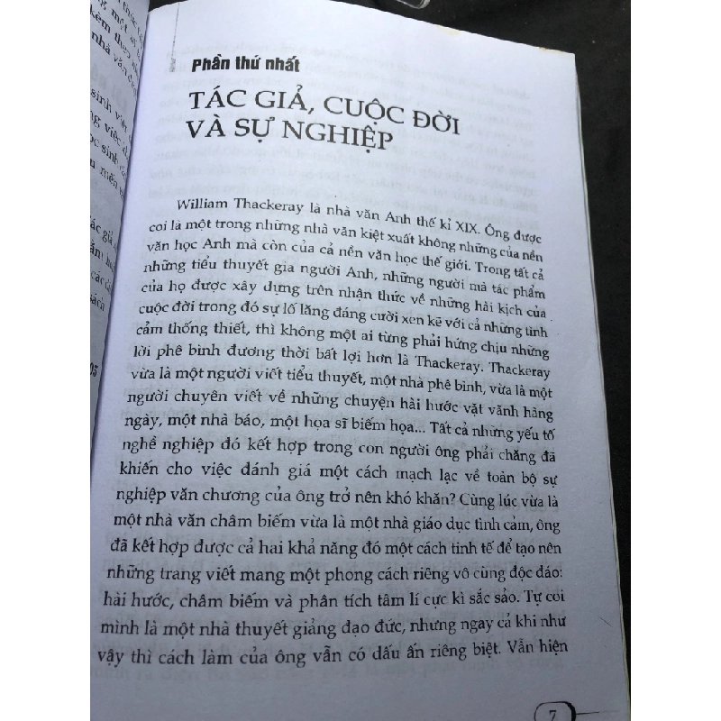 William Makepeace Thackeray 2006 mới 70% ố bẩn nhẹ Lê Nguyễn Cẩn HPB0906 SÁCH VĂN HỌC 459231