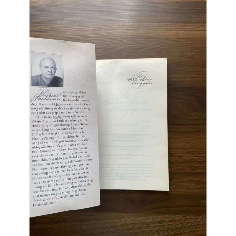 Từ thăm thẳm lãng quên - Patrick Modiano 971966