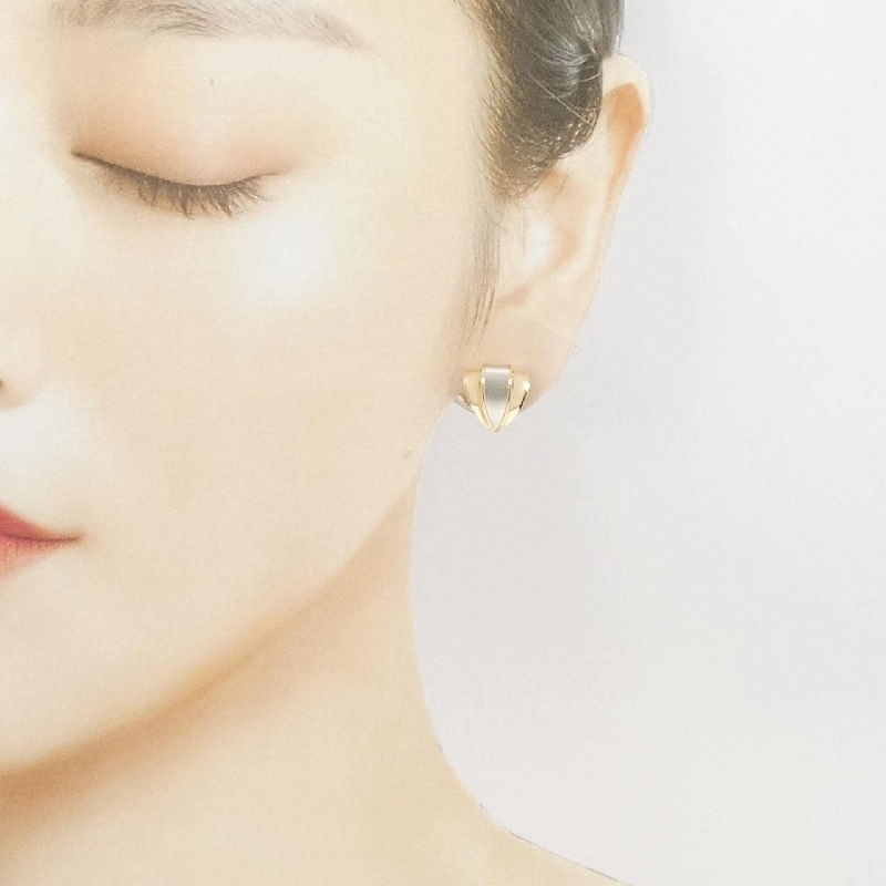 K18YG/PT900 Bông tai - Hàng hiệu Authentic 865836