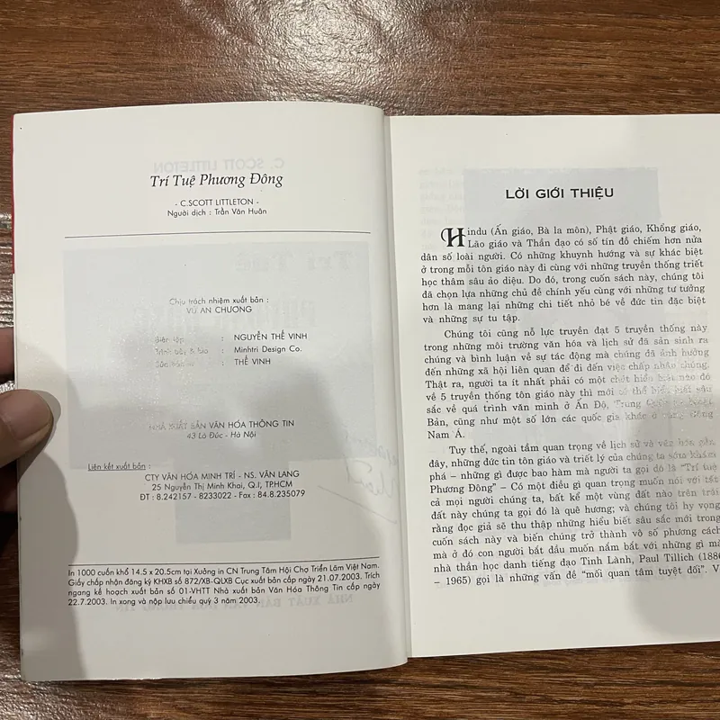 TRÍ TUỆ PHƯƠNG ĐÔNG - C.SCOTT LITTETON (6) 715859