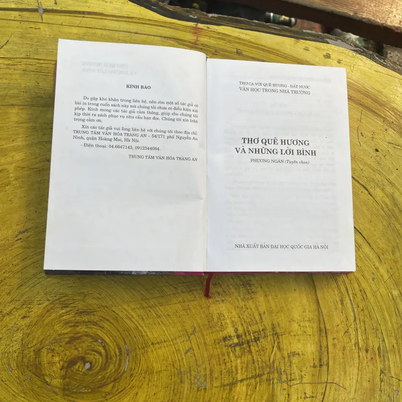 THƠ QUÊ HƯƠNG VÀ NHỮNG LỜI BÌNH - nhiều tác giả 798763