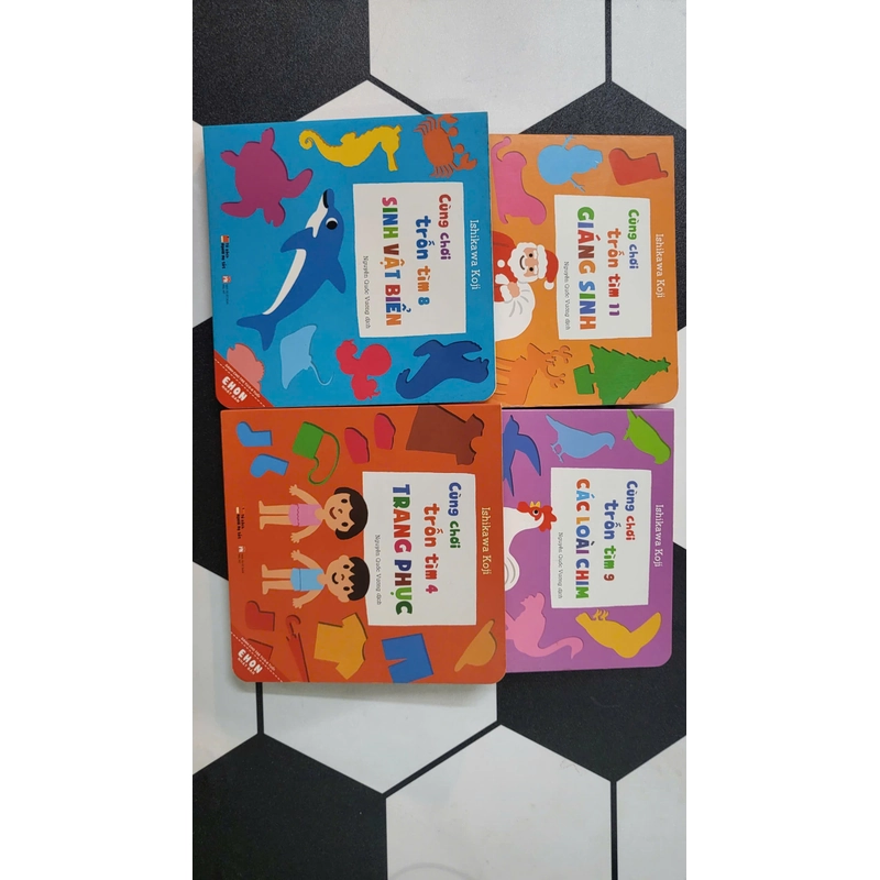 Combo Sách Cùng chơi trốn tìm cho bé mới 100% 503779