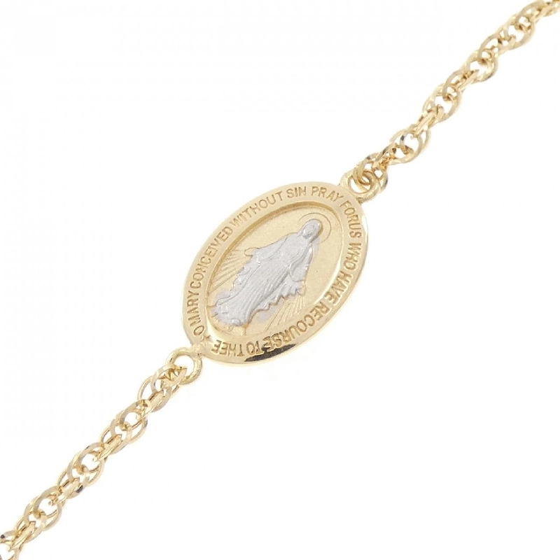 Dây chuyền đeo cổ chữ thập 750YG/K18YG/K18WG - Hàng hiệu Authentic 862322