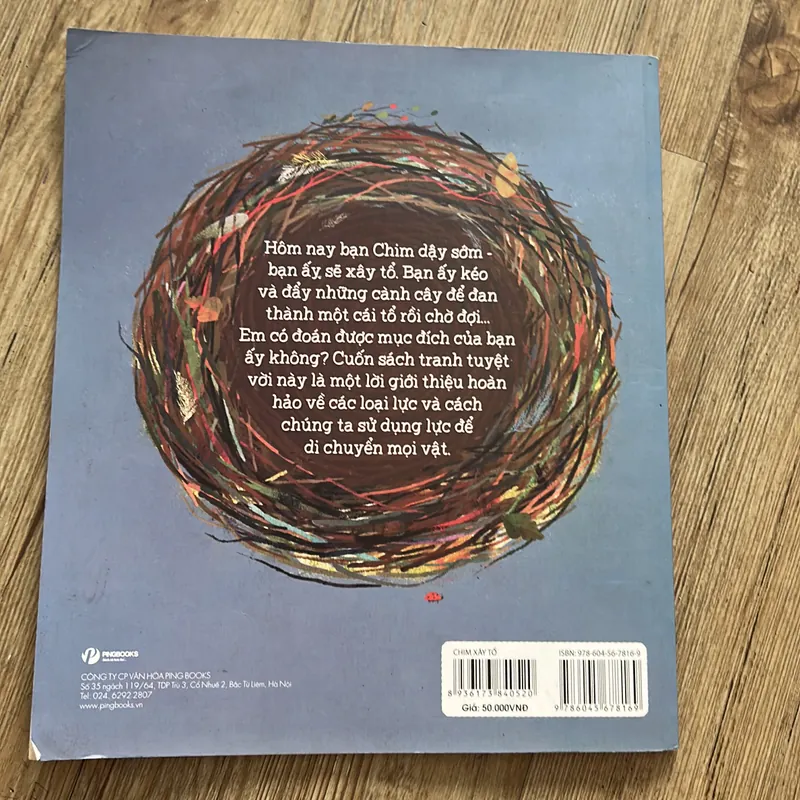 Sách cho bé - Chin xây tổ- in màu đẹp 639712