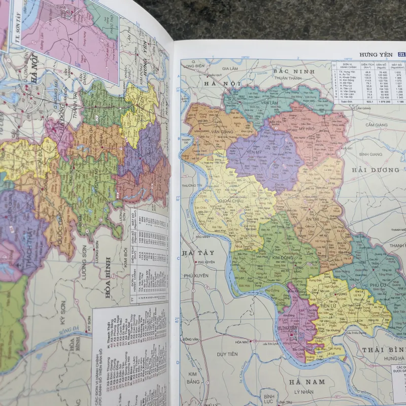 Tập bản đồ hành chính 64 tỉnh, thành phố Việt Nam 777992