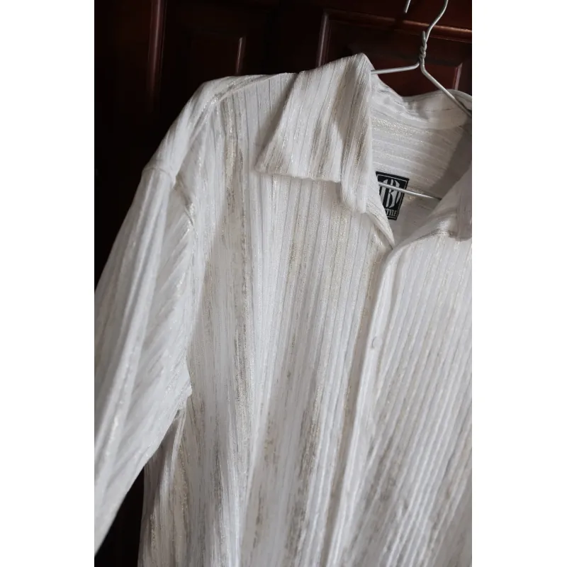 Áo Sơ Mi Nam Ánh Kim Tuyến - Mới 98% 701726