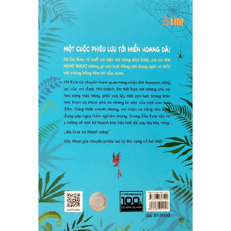 Evie Và Chuyến Phiêu Lưu Ở Rừng Nhiệt Đới - Matt Haig 296536