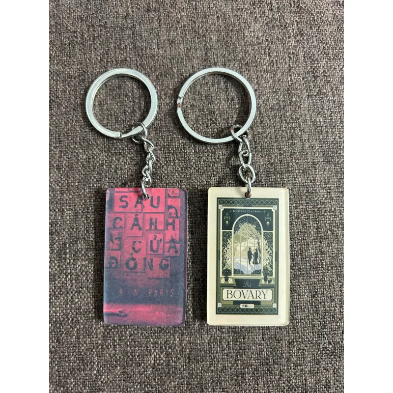 Móc khóa sách: Bà Bovary + Sau cánh của đóng 732402