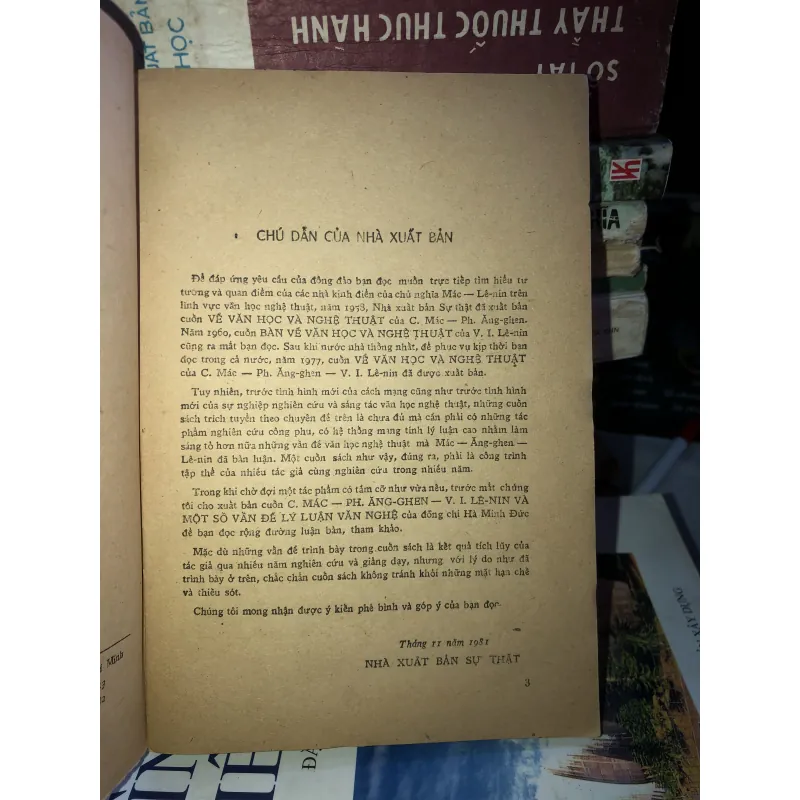 C.Mác - Ph.Ăng-ghen - V.I.Lê-nin và một số vấn đề lý luận văn nghệ - Hà Minh Đức 1032136