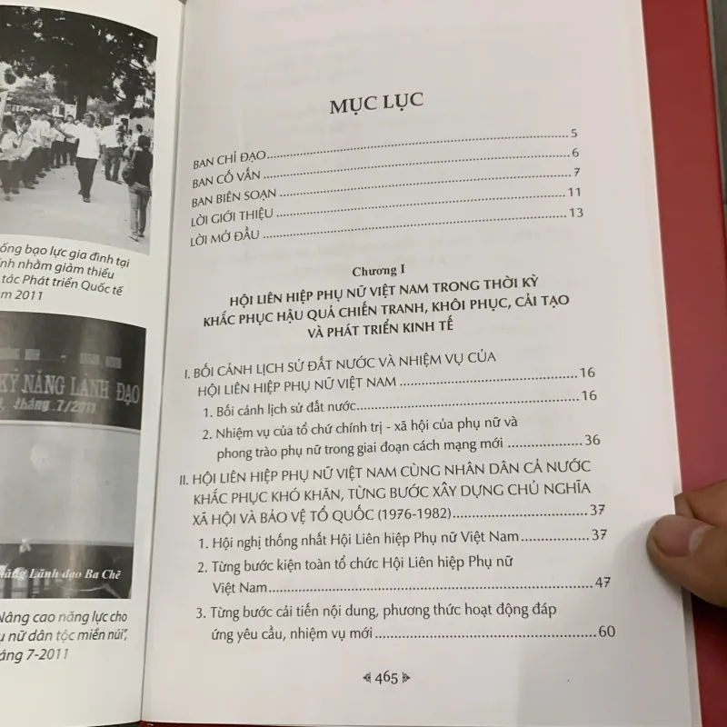 Biên niên lịch sử hội liên hiệp phụ nữ việt nam 1930 - 2012. 4a4 757014