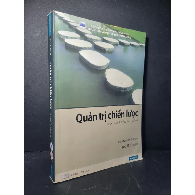 [Sách Cũ SCGR] Quản trị chiến lược khái luận và các tình huống 2017 mới 80% bẩn bìa, ố nhẹ, tróc gáy, tróc bìa Fred R.David HCM0906 GIÁO TRÌNH, CHUYÊN MÔN 678741