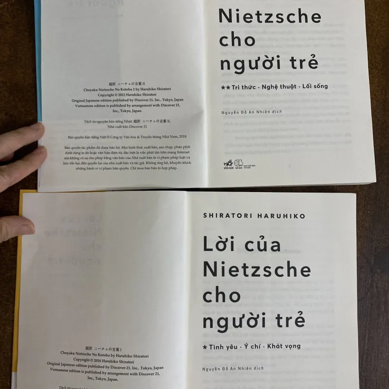 Lời của Nietzsche cho người trẻ do tác giả Shiratori Haruhiko  1025449