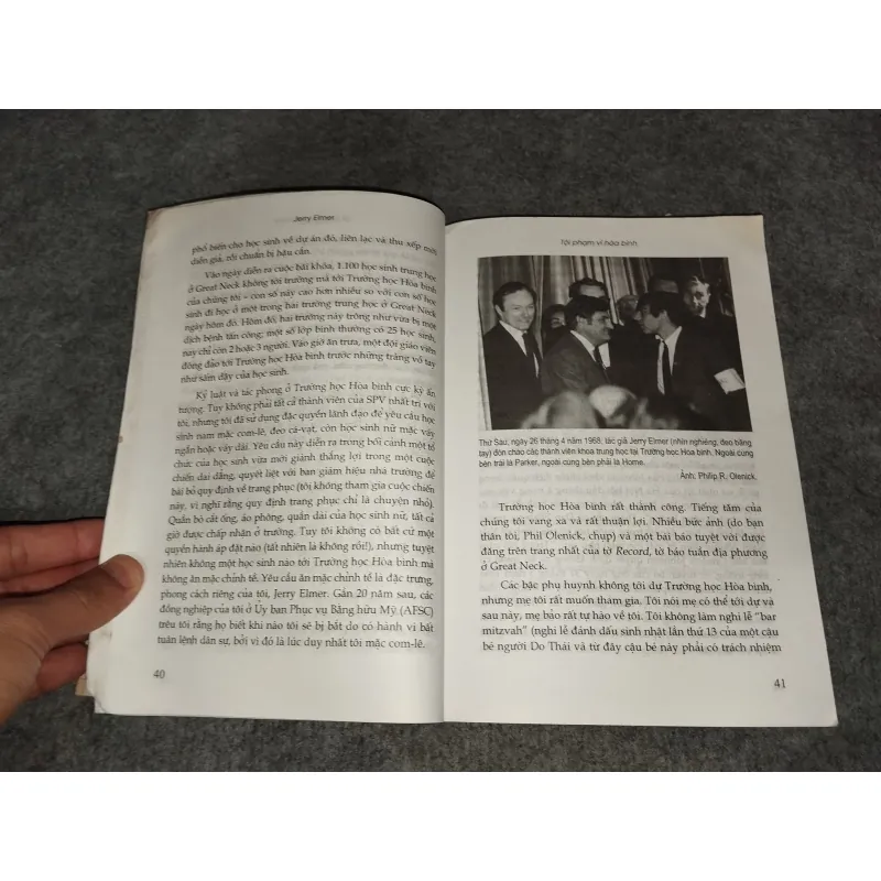 TỘI PHẠM VÌ HOÀ BÌNH 701121