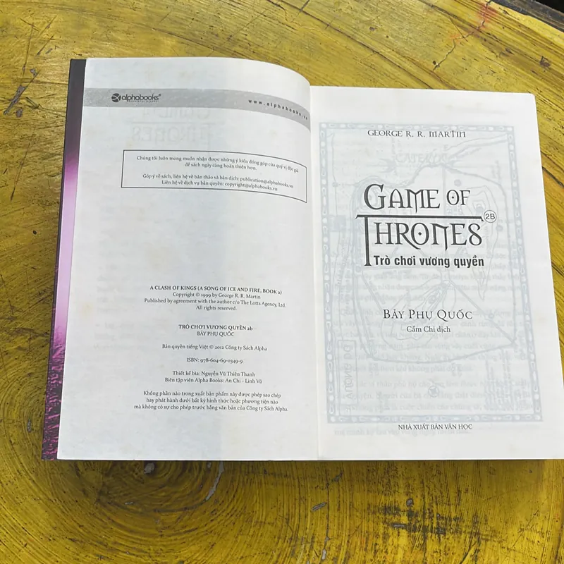 TRÒ CHƠI VƯƠNG QUYỀN (2a-2b) HẬU DUỆ CỦA SƯ TỬ VÀNG & BẢY PHỤ QUỐC 689631