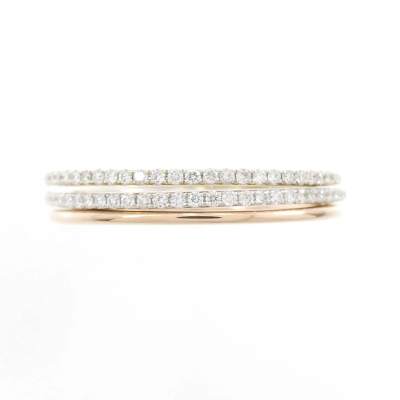 Nhẫn kim cương ba màu K18 0.22CT 670906