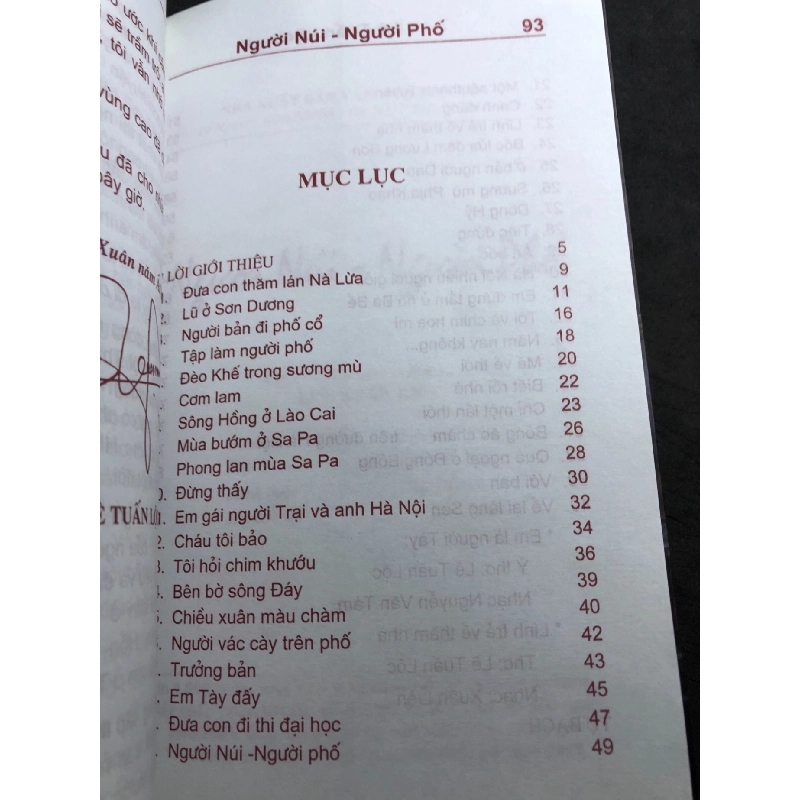 Người núi người phố Thơ 2005 mới 70% ố bẩn nhẹ Lê Tuấn Lộc HPB0906 SÁCH VĂN HỌC 914947