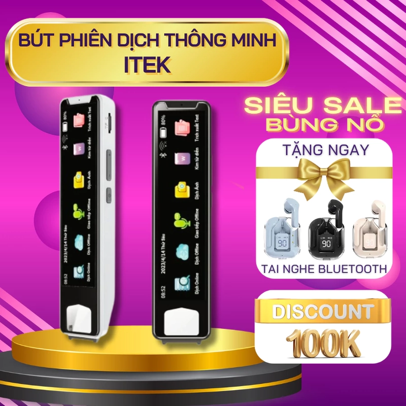 BÚT PHIÊN DỊCH THÔNG MINH ITEK – ĐA NĂNG, TIỆN DỤNG 379713