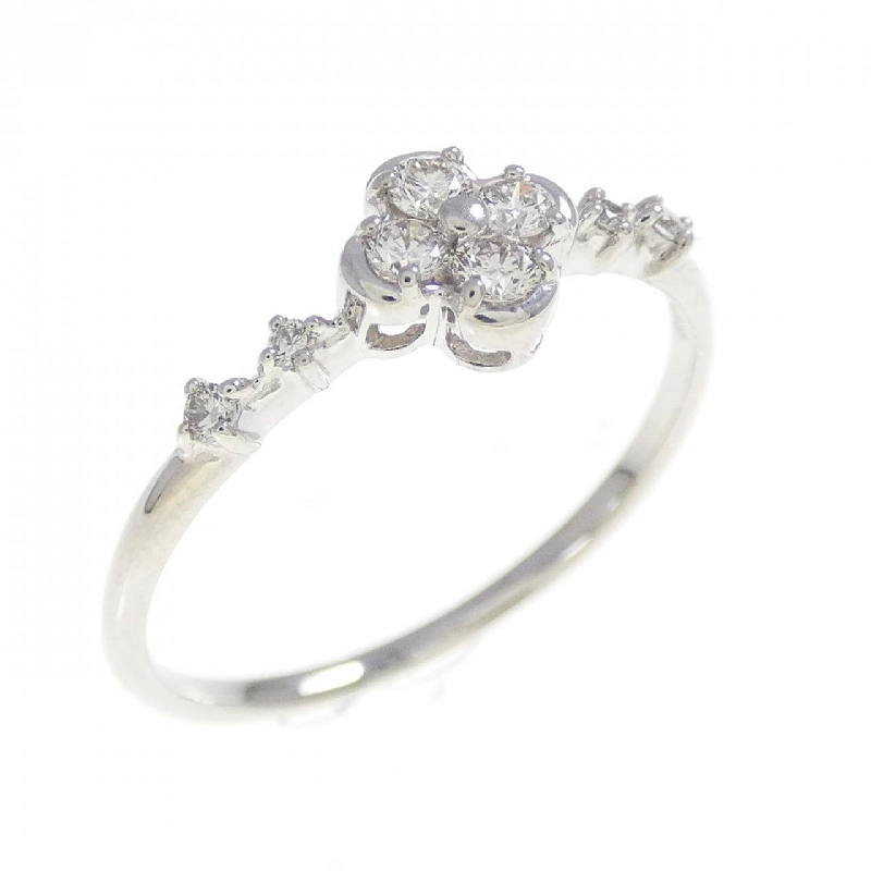 Nhẫn kim cương hoa PT900 0.16CT - Hàng hiệu Authentic 853732