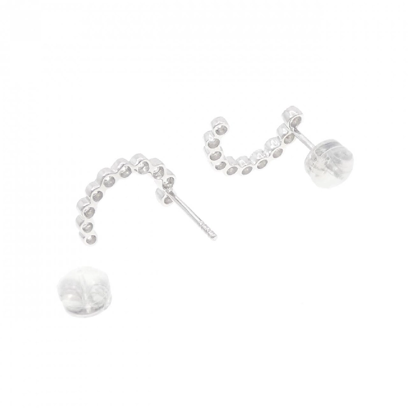 Bông tai kim cương 18KWG/K18WG - Hàng hiệu Authentic 868286