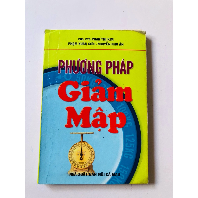 PHƯƠNG PHÁP GIẢM MẬP  - 158 trang, nxb: 2002 361149
