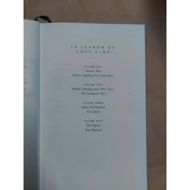 In Search Of Lost Time Volume 2 (Everyman's Library) - Marcel Proust 1004704