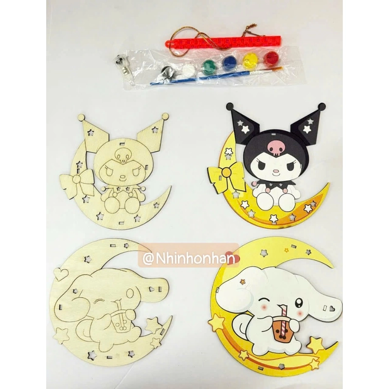 Lồng đèn gỗ tự tô 502752