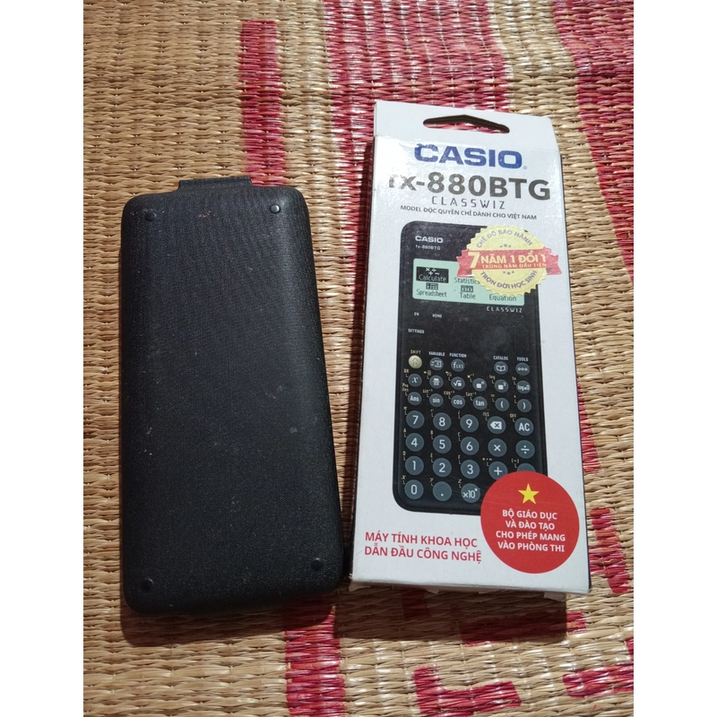 Máy tính Casio fx-880BTG  màu đen kèm hộp   524732