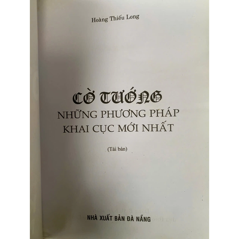 Cờ tướng: Những phuóng pháp  khai cuộc mới nhất _ sách cờ tướng cũ, sách cờ tướng hay  358261