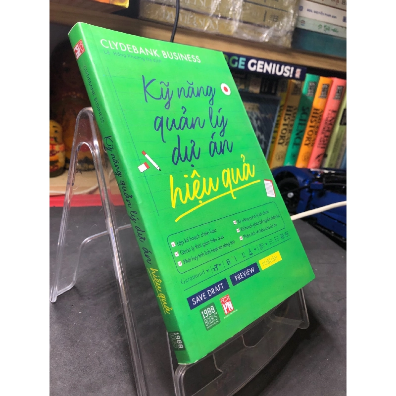 Kỹ năng quản lý dự án hiệu quả 2019 mới 85% bẩn bụi Clydebank Business HPB2206 SÁCH KỸ NĂNG 915973