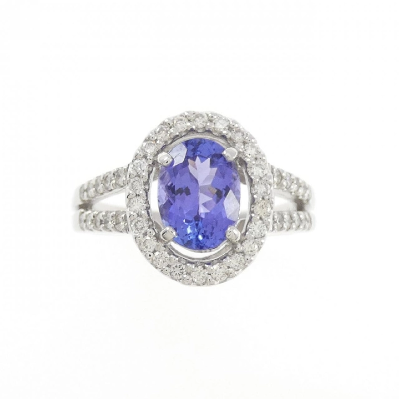 Nhẫn Tanzanite K18WG 1.34CT 671636