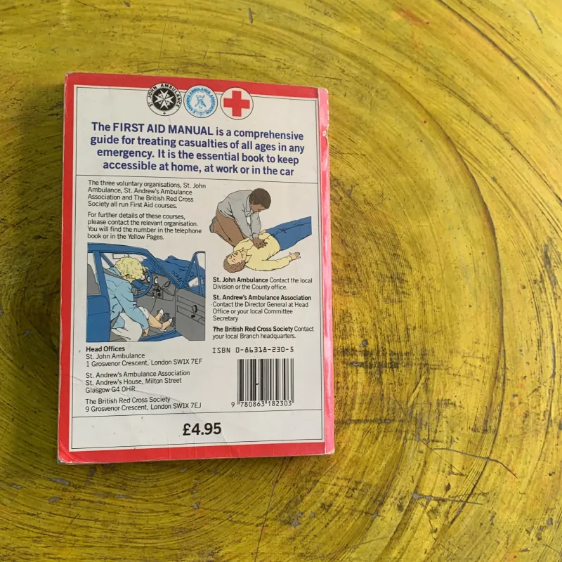 FIRST AID MANUAL  937168