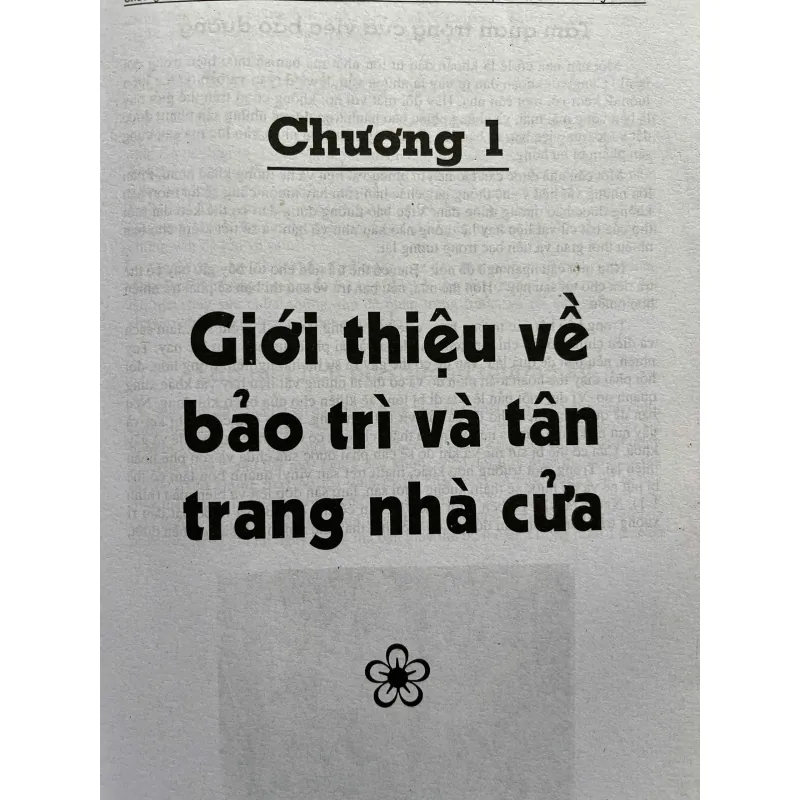 KỸ THUẬT SỮA CHỮA VÀ TÂN TRANG NHÀ CỬA 702204