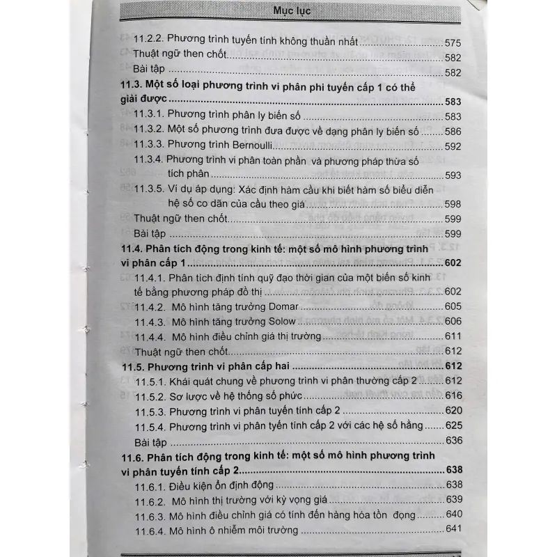 GIÁO TRÌNH TOÁN CAO CẤP CHO CÁC NHÀ KINH TẾ 759932