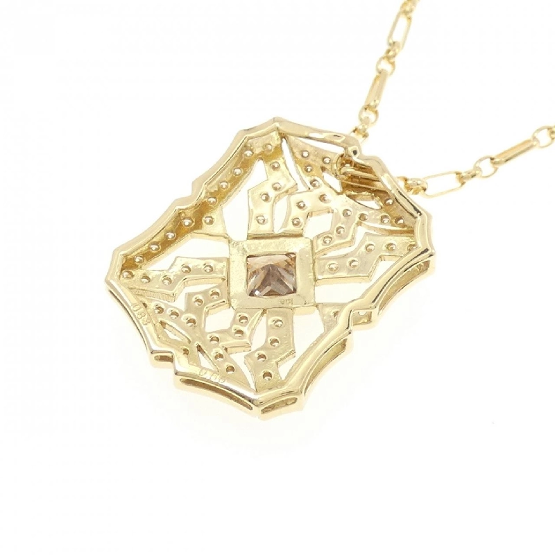 K18YG Dây chuyền kim cương 0.83CT - Hàng hiệu Authentic 848317