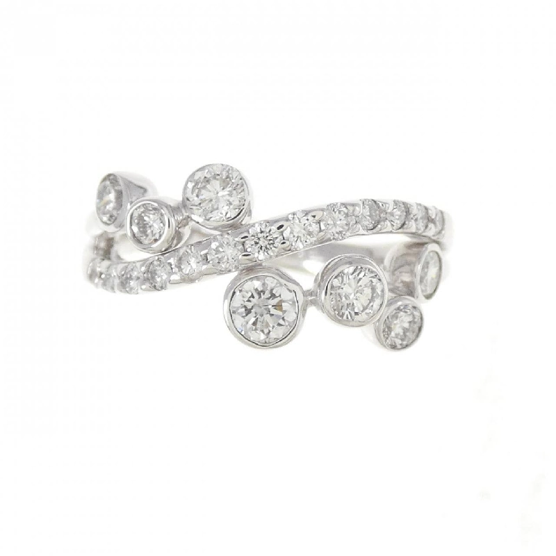 Nhẫn kim cương K18WG 0.80CT 673122